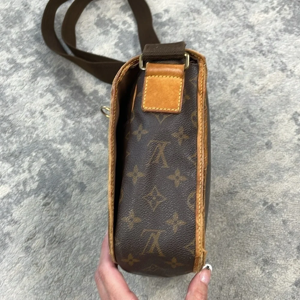 Louis Vuitton Messenger Bosphore PM M40106 Monogram Canvas Crossbody Bag Brown